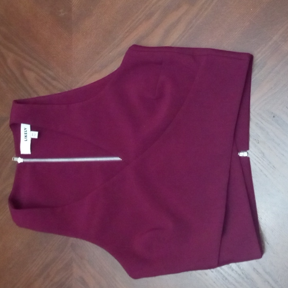 Likely Top. Color Purple. Size 00.